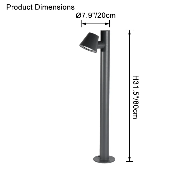 WOMO Hardwired Pathway Light-WM9052 - Image 20