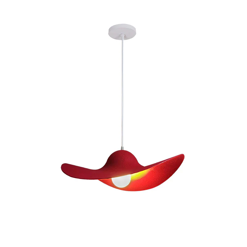 WOMO Hat Felt Pendant Light-WM2482 - Image 13
