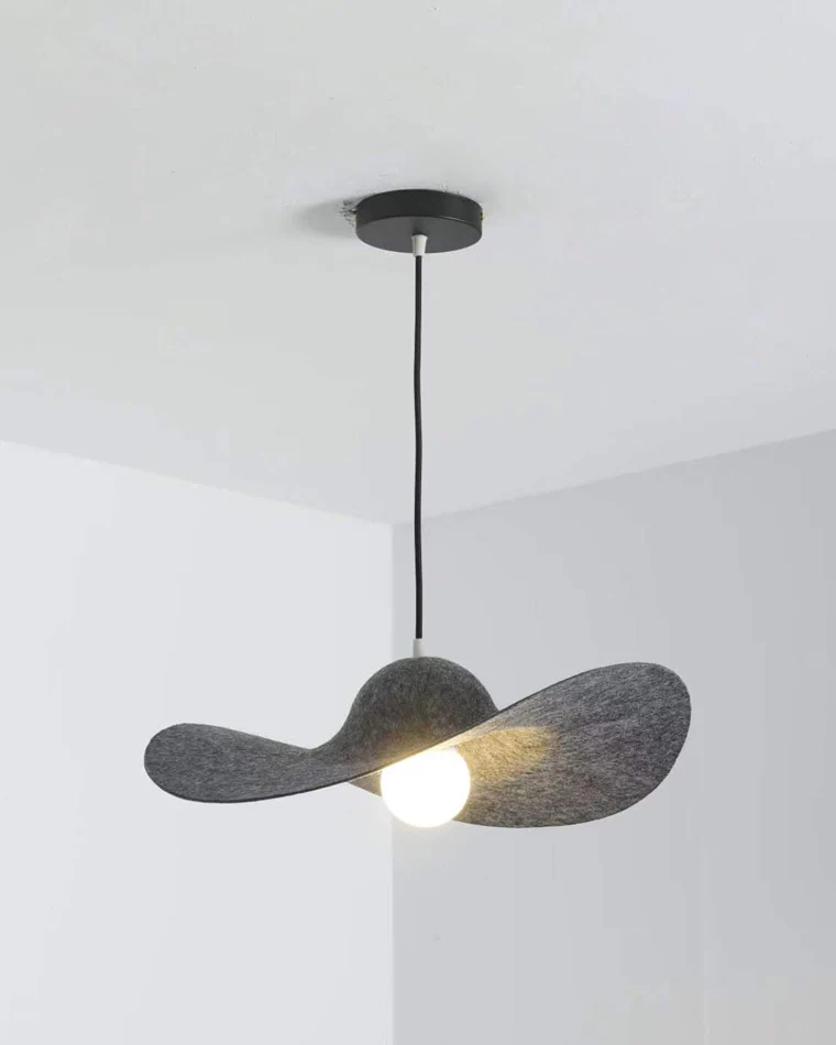 WOMO Hat Felt Pendant Light-WM2482 - Image 4