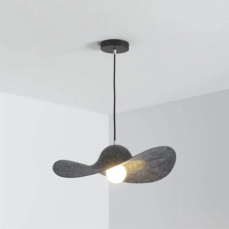 WOMO Hat Felt Pendant Light-WM2482 - Image 9
