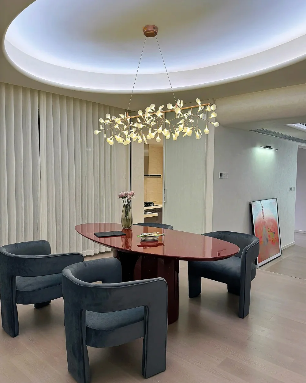 WOMO Heracleum/Firefly Linear Chandelier-WM2436 - Image 3