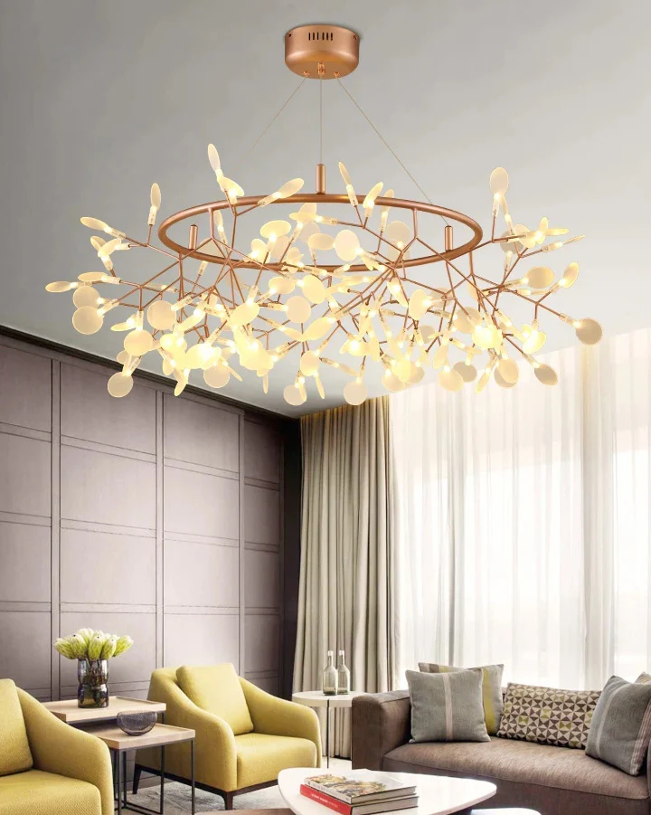WOMO Heracleum/Firefly Round Chandelier-WM2435 - Image 5