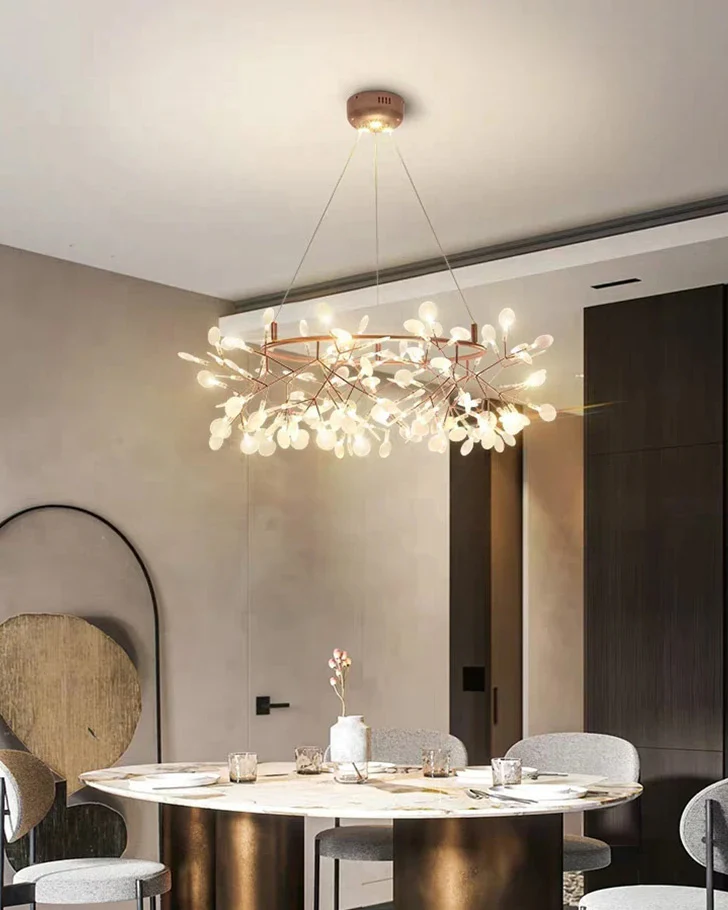 WOMO Heracleum/Firefly Round Chandelier-WM2435 - Image 8