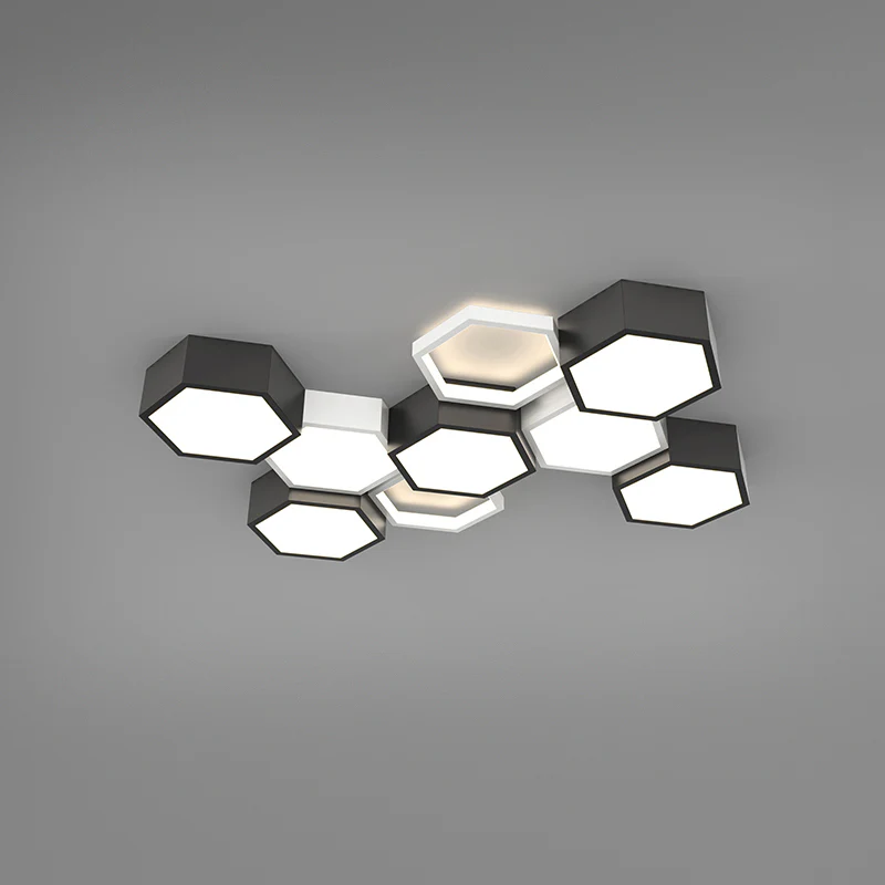 WOMO Honeycomb Flush Mount Ceiling Light-WM1127 - Image 15