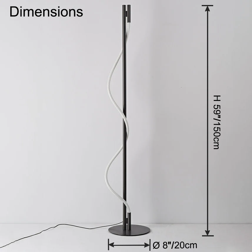 WOMO Skinny Tube Led Floor Lamp-WM7123 - Image 18
