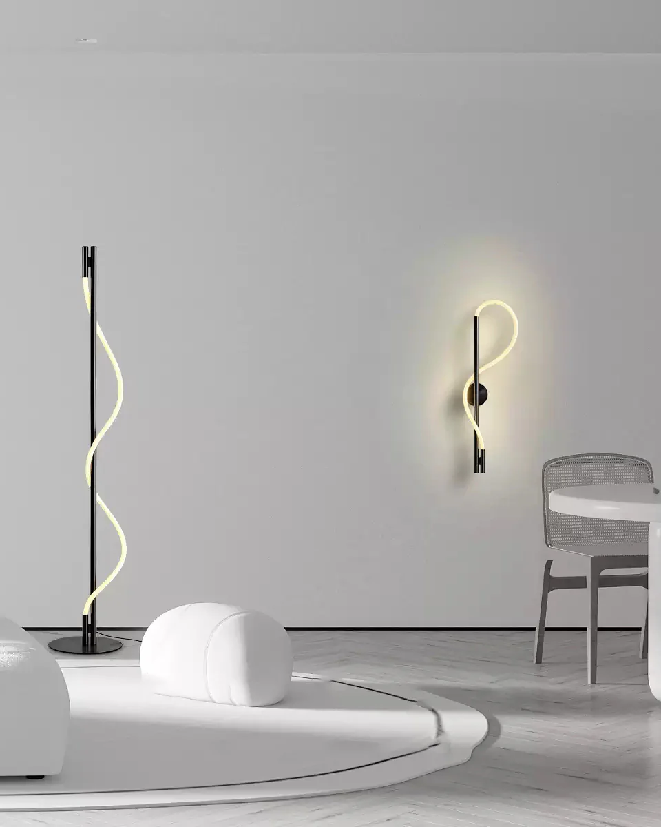 WOMO Skinny Tube Led Floor Lamp-WM7123 - Image 9