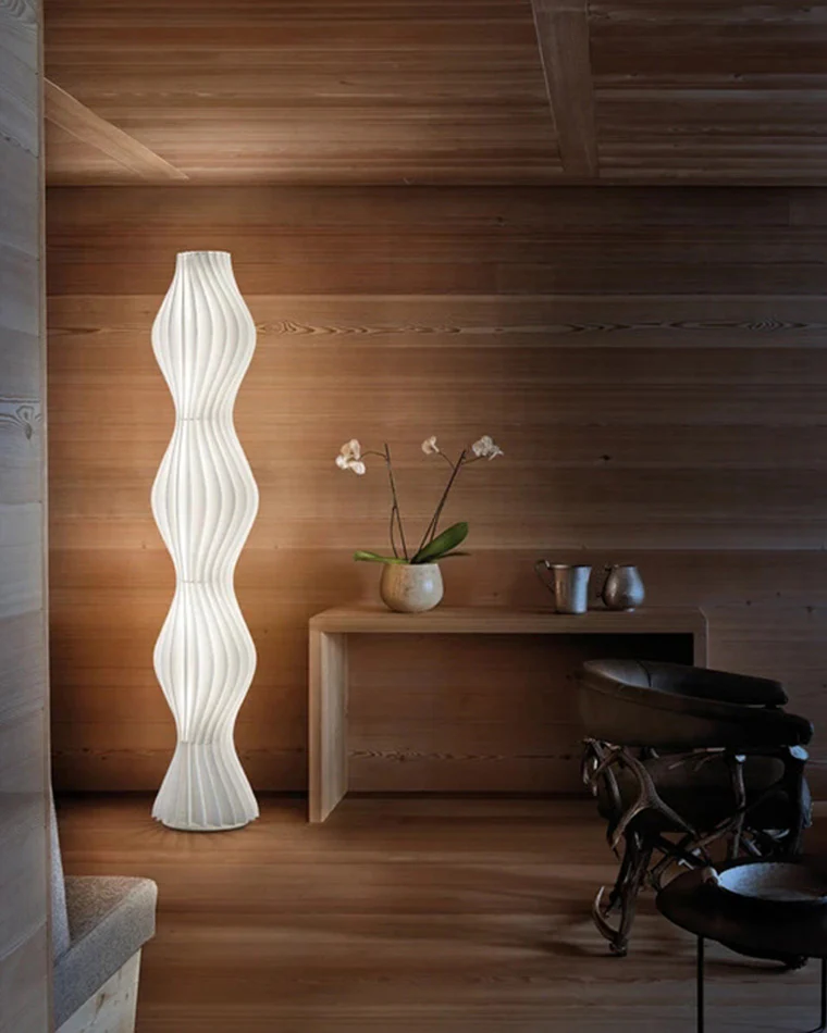 WOMO Wavy Column Floor Lamp with Hue Dimmer-WM7074 - Image 79