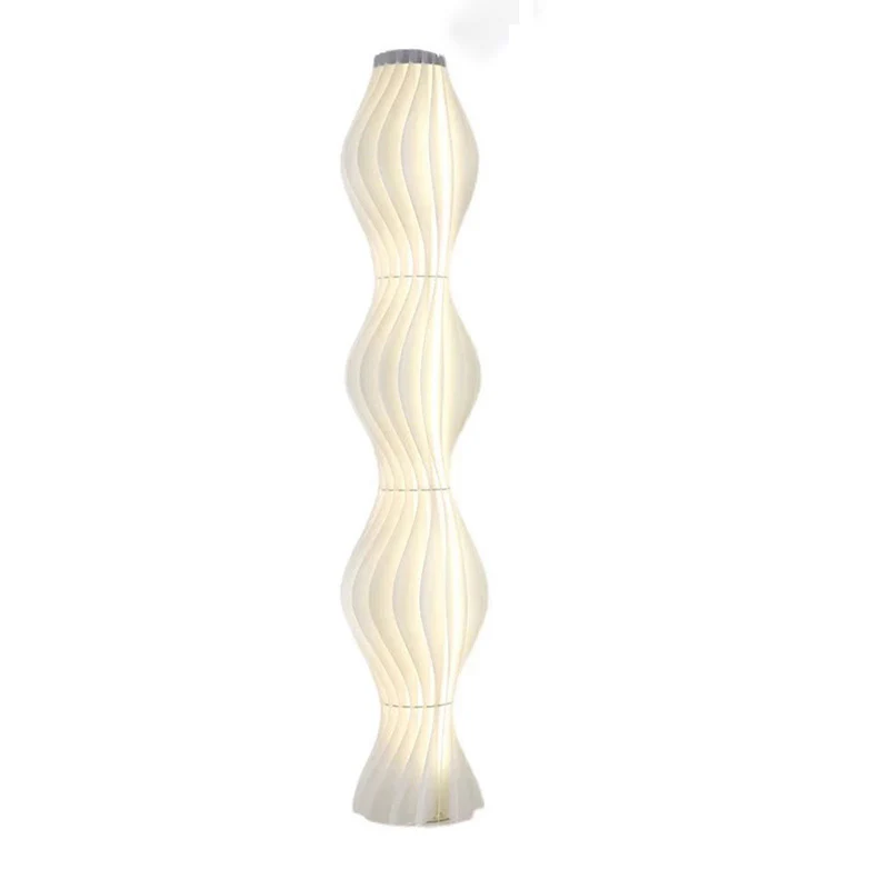 WOMO Wavy Column Floor Lamp with Hue Dimmer-WM7074 - Image 84