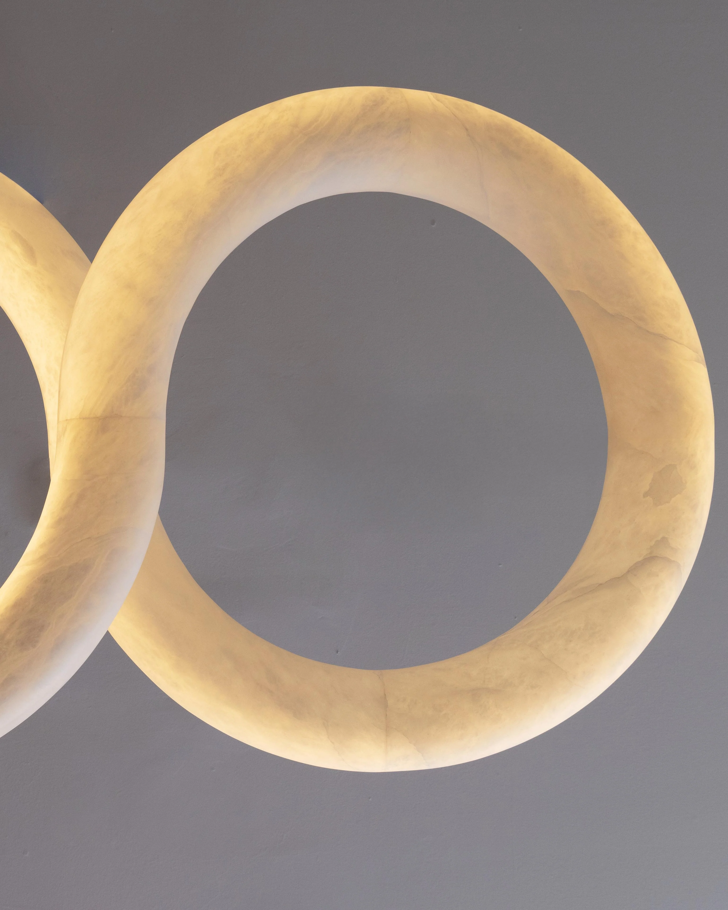 WOMO Infinity Alabaster Chandelier-WM2887 - Image 4