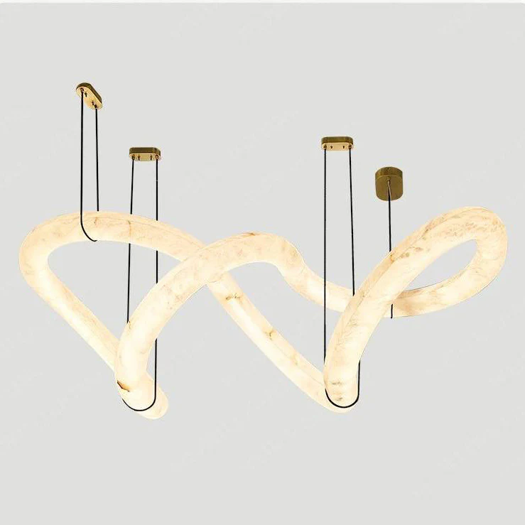 WOMO Infinity Large Alabaster Chandelier-WM2883 - Image 14