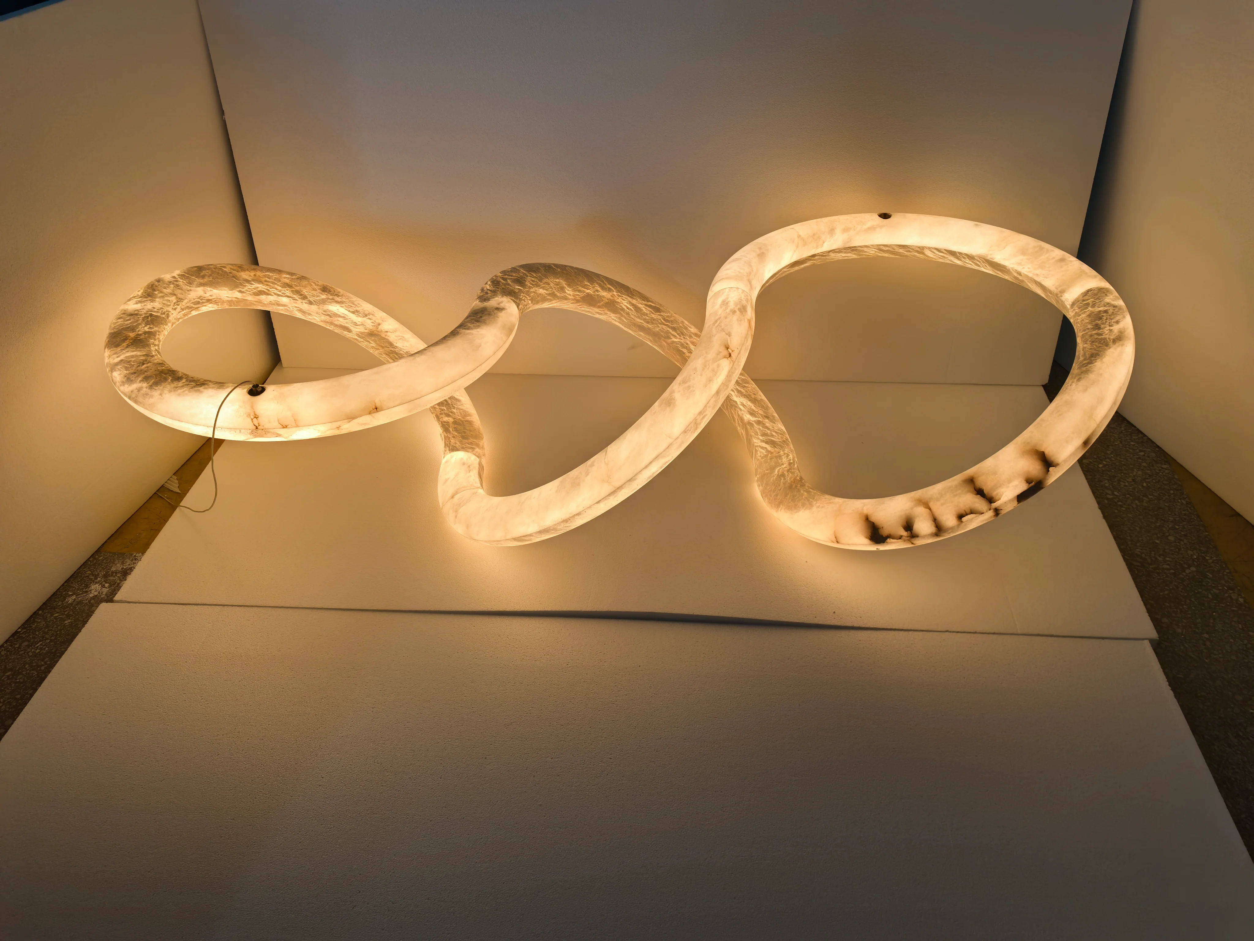 WOMO Infinity Large Alabaster Chandelier-WM2883 - Image 18
