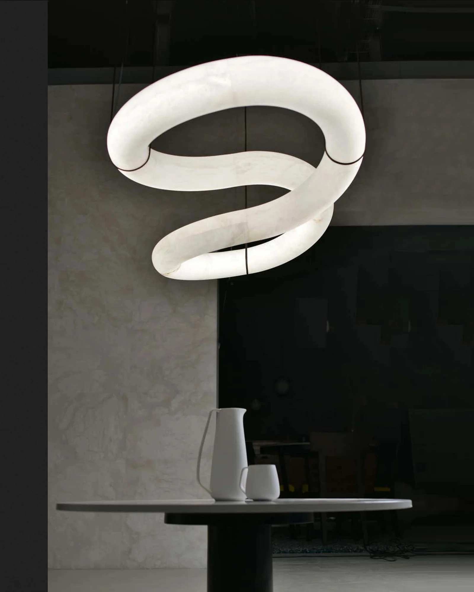 WOMO Infinity Alabaster Chandelier-WM2886 - Image 3