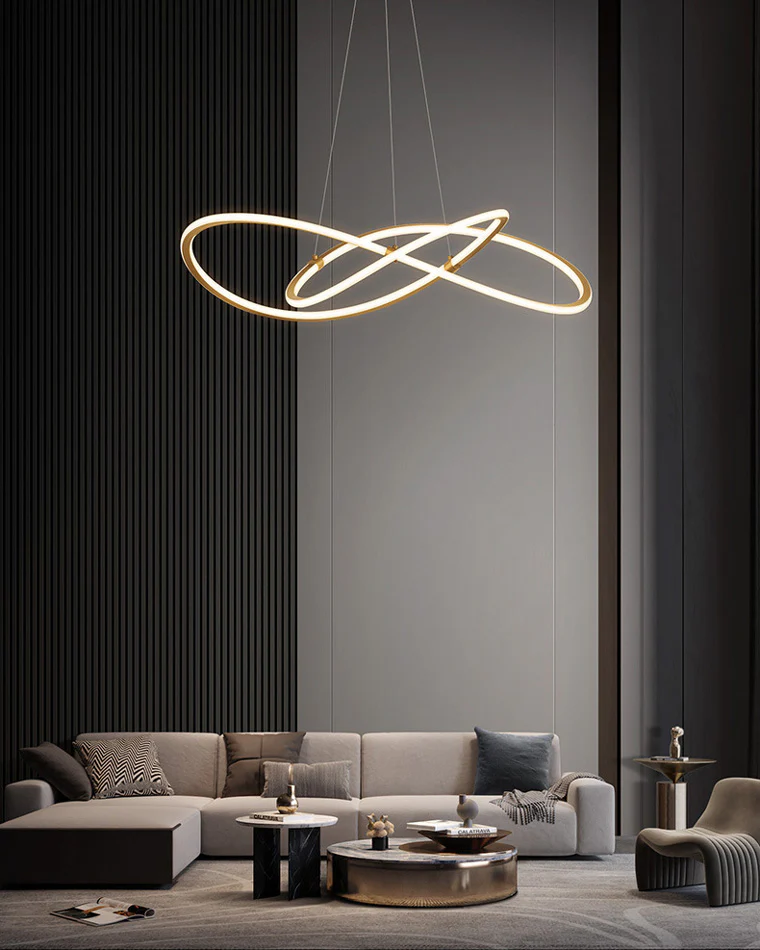 WOMO Infinity Led Chandelier-WM2466 - Image 4