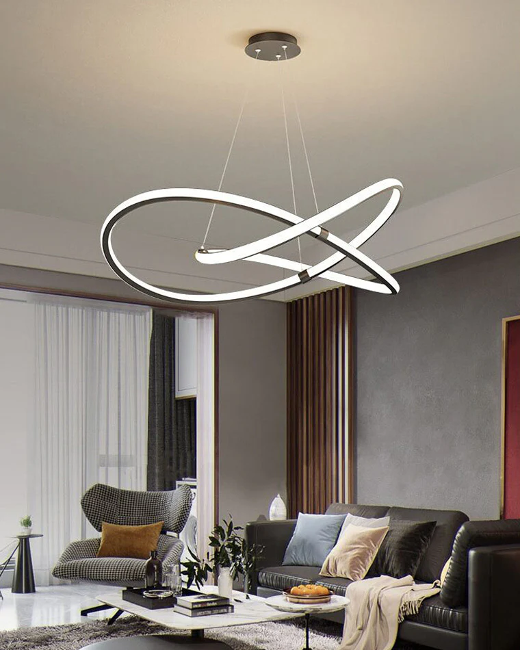 WOMO Infinity Led Chandelier-WM2466 - Image 8