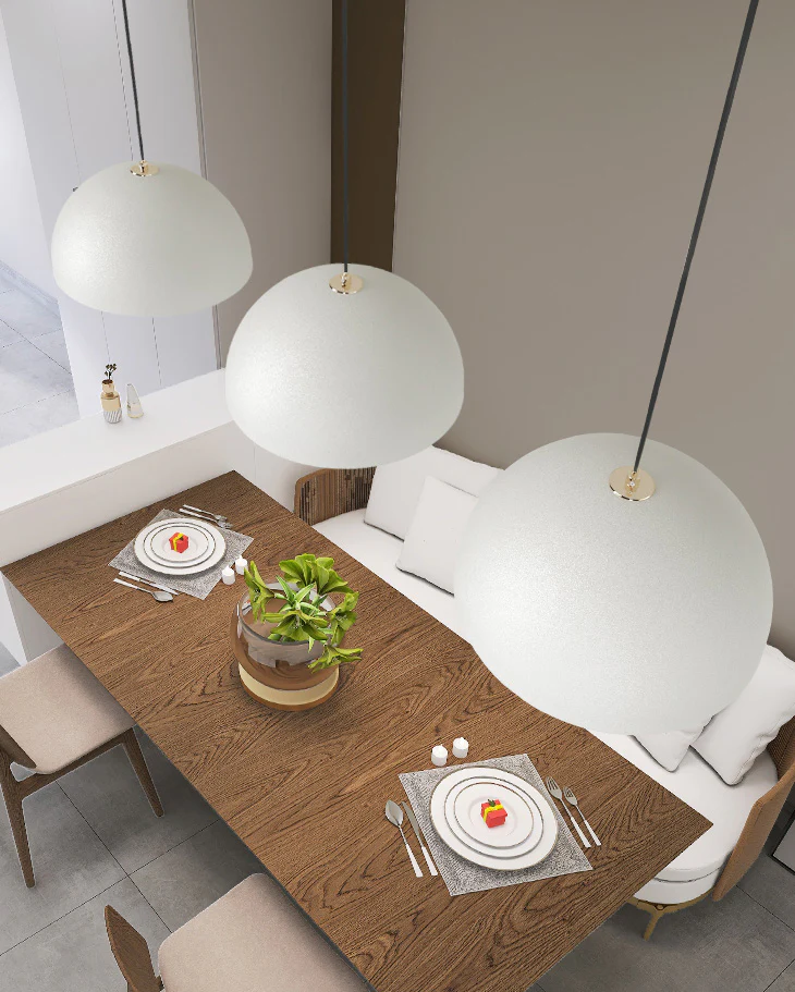 WOMO Dome Iron Pendant Light-WM2621 - Image 4