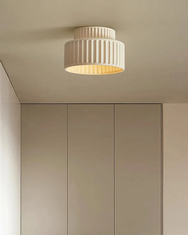WOMO Japandi Drum Ceiling Light-WM1148 - Image 7