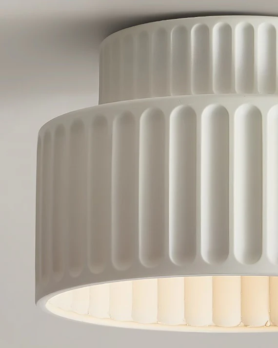 WOMO Japandi Drum Ceiling Light-WM1148 - Image 9