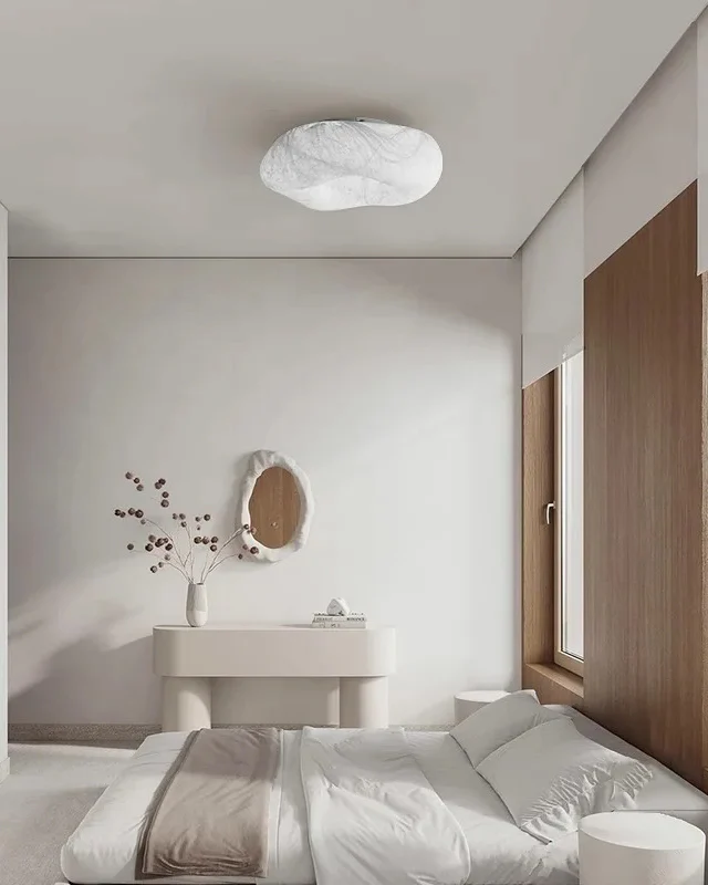 WOMO Japandi Silk Flush Mount Ceiling Light-WM1144 - Image 10