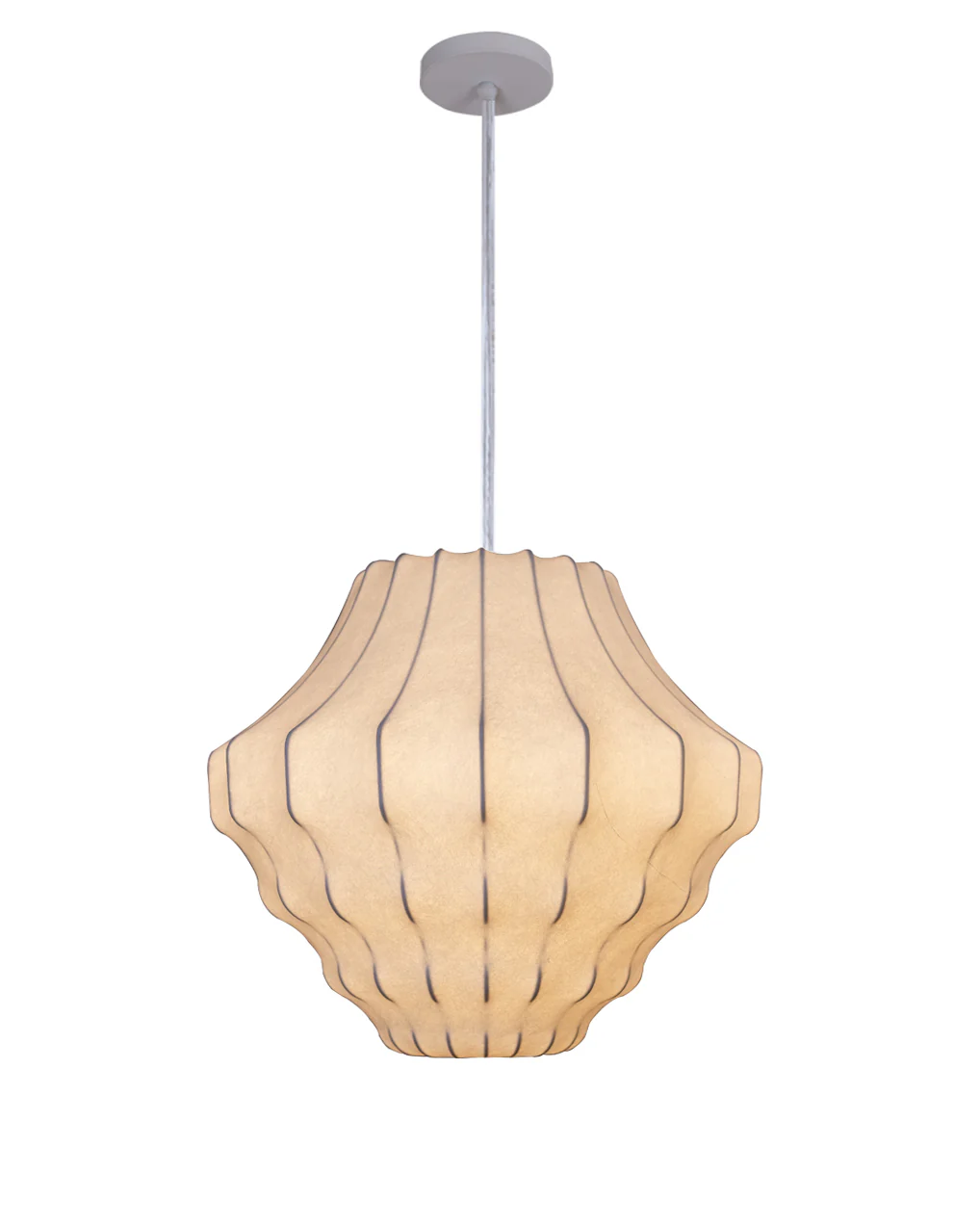 WOMO Japandi Silk Pendant Light-WM2950 - Image 10