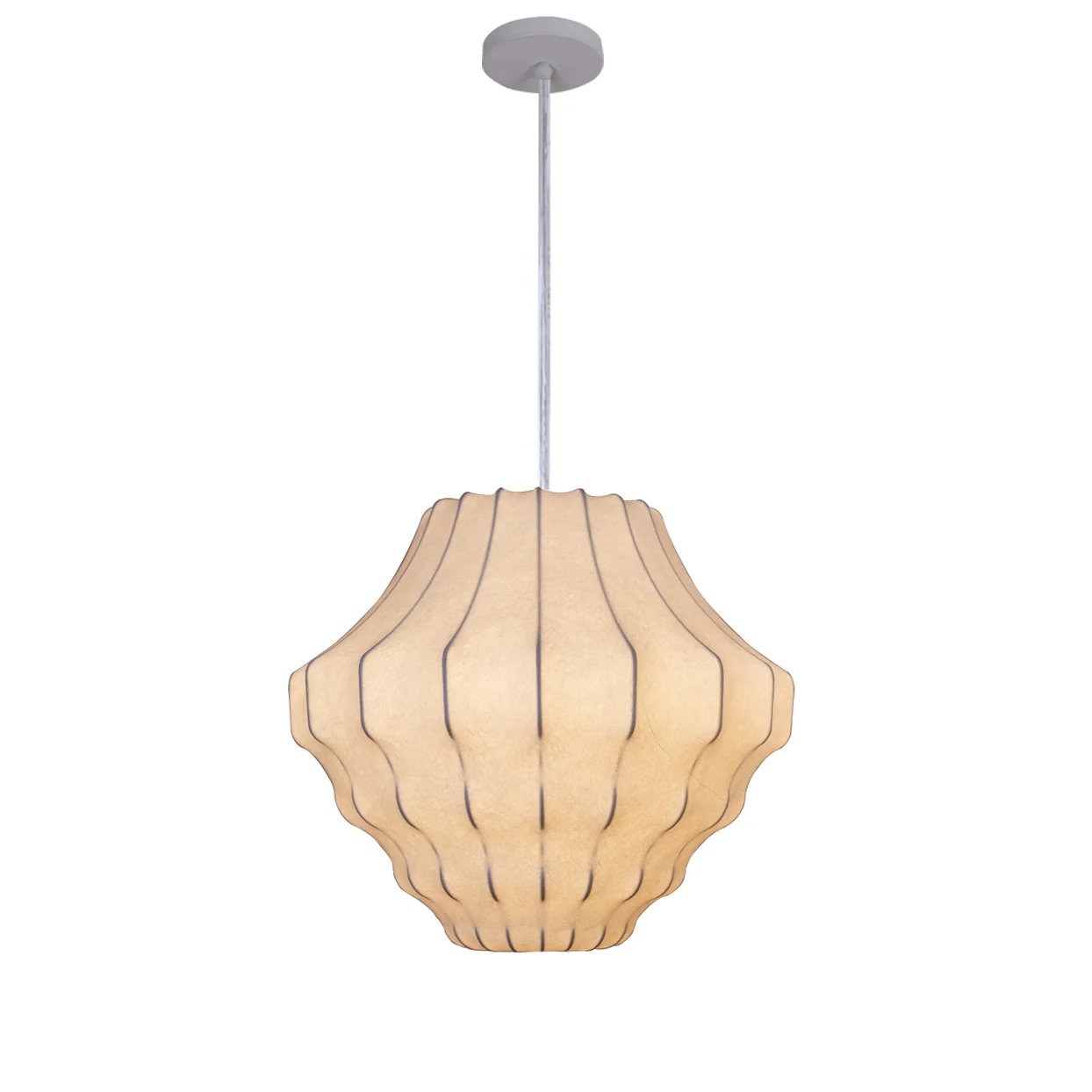 WOMO Japandi Silk Pendant Light-WM2950 - Image 11