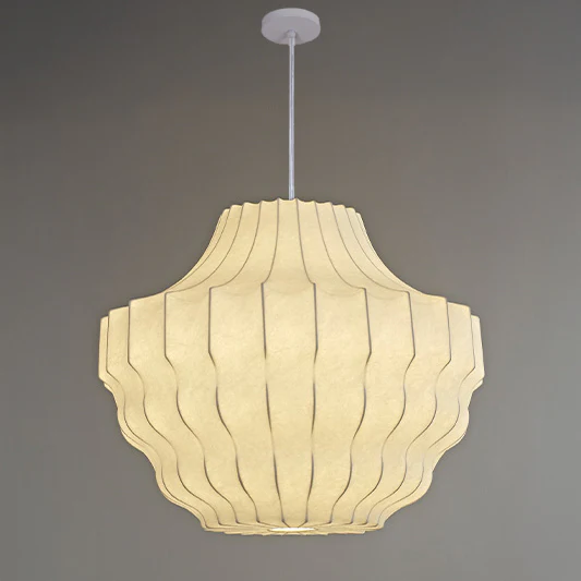 WOMO Japandi Silk Pendant Light-WM2950 - Image 13