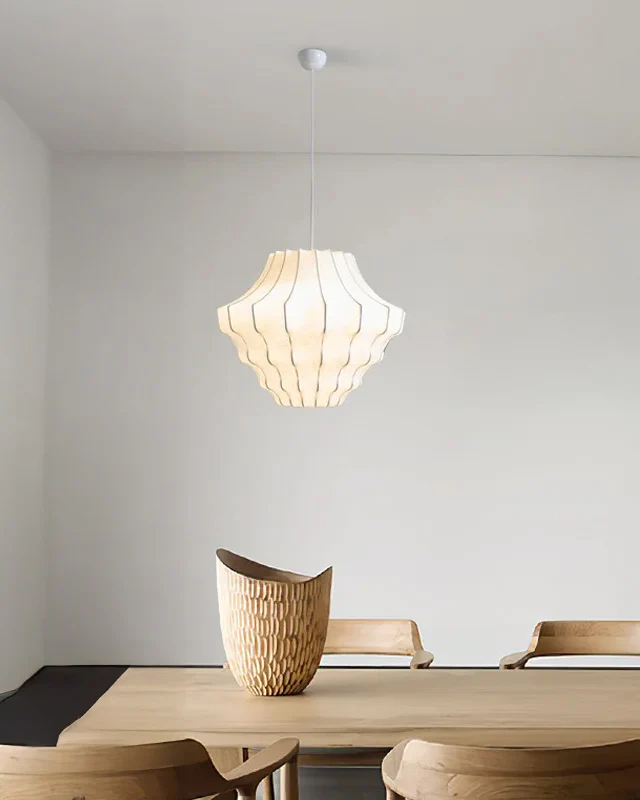 WOMO Japandi Silk Pendant Light-WM2950 - Image 6