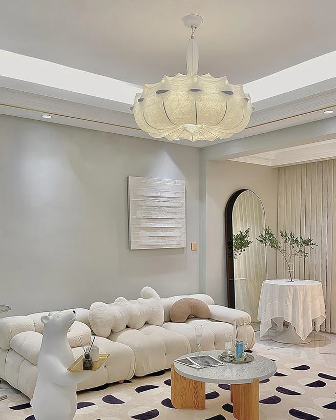 WOMO Large Silk Chandelier-WM2955 - Image 13