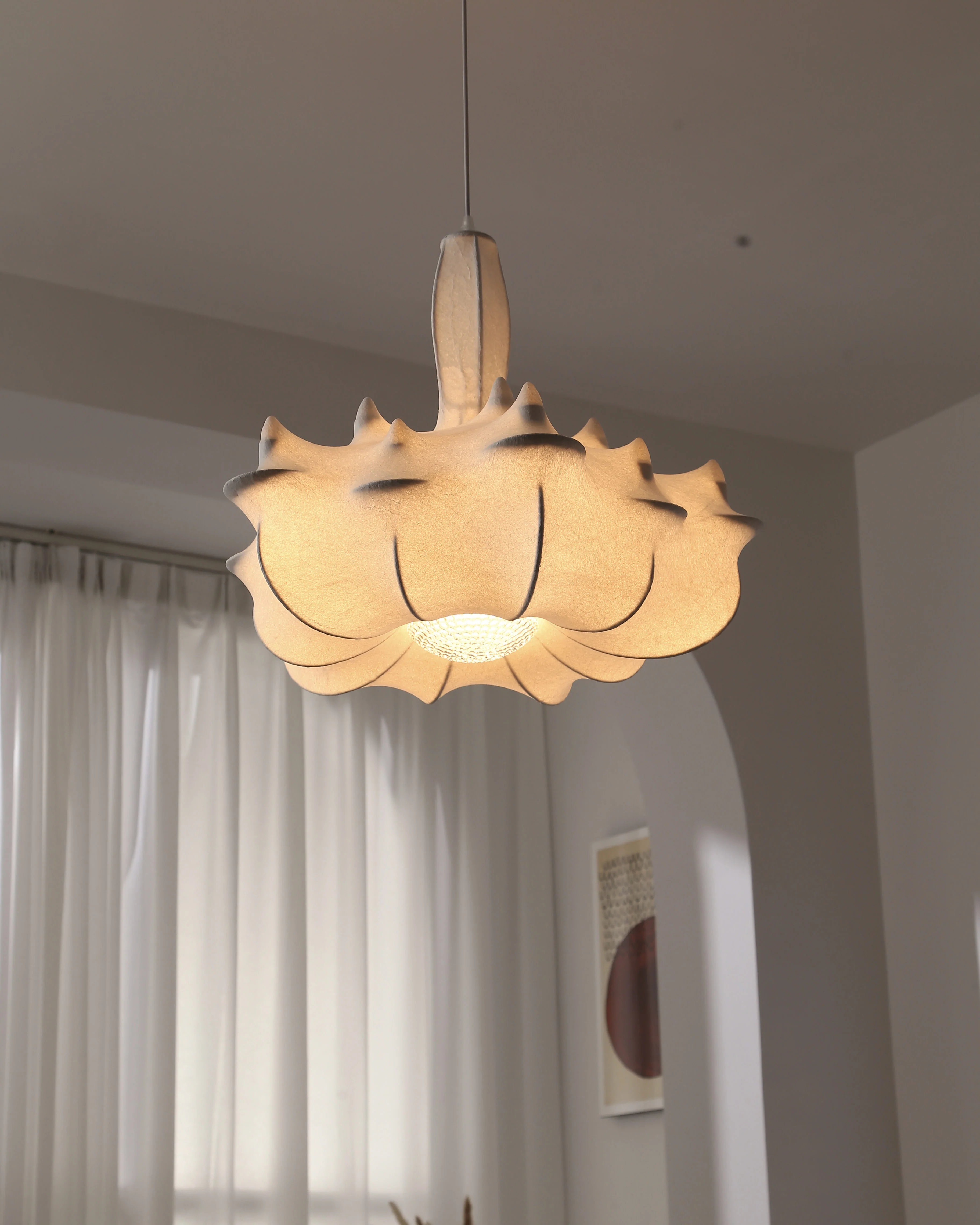 WOMO Large Silk Chandelier-WM2955 - Image 21