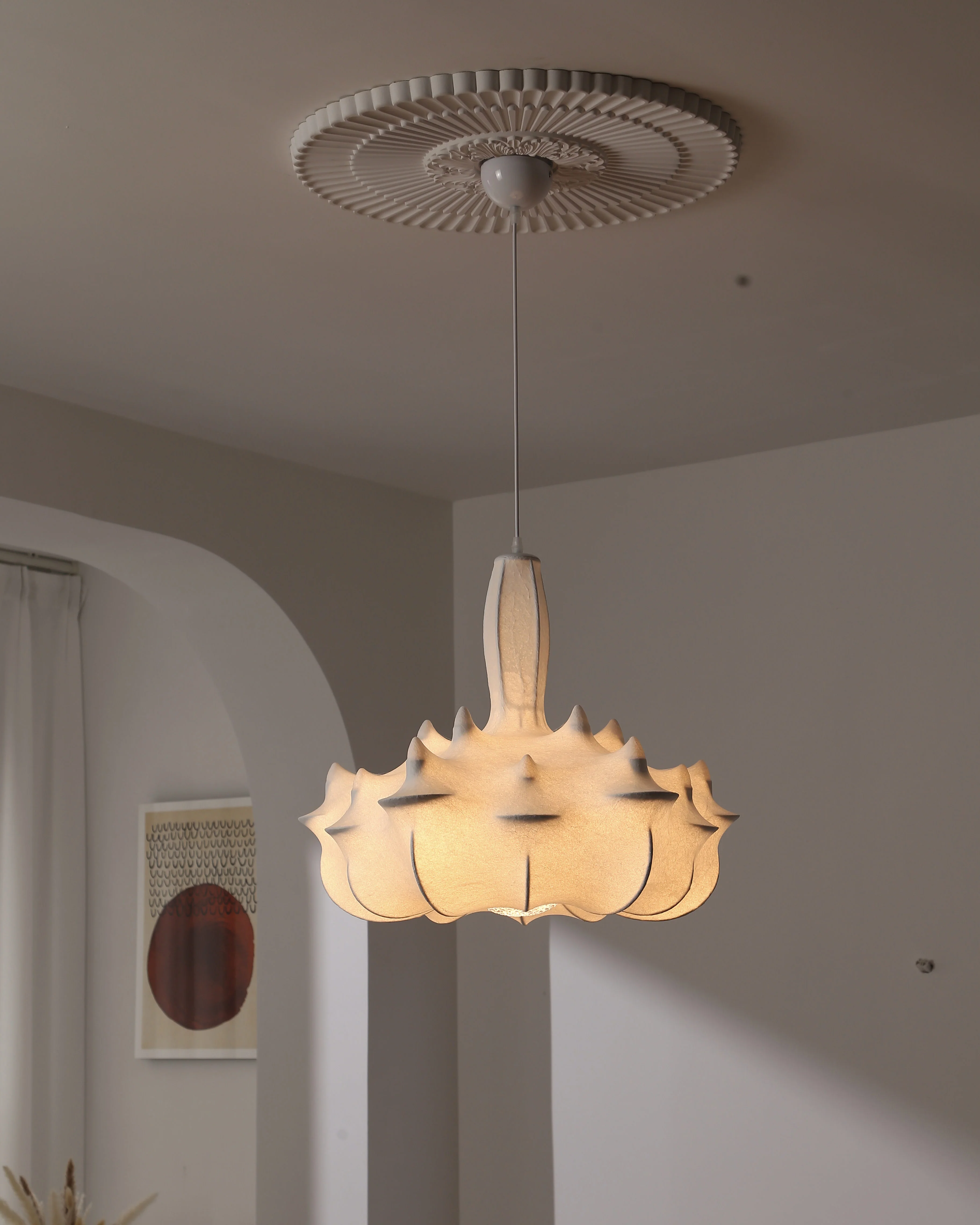 WOMO Large Silk Chandelier-WM2955 - Image 23