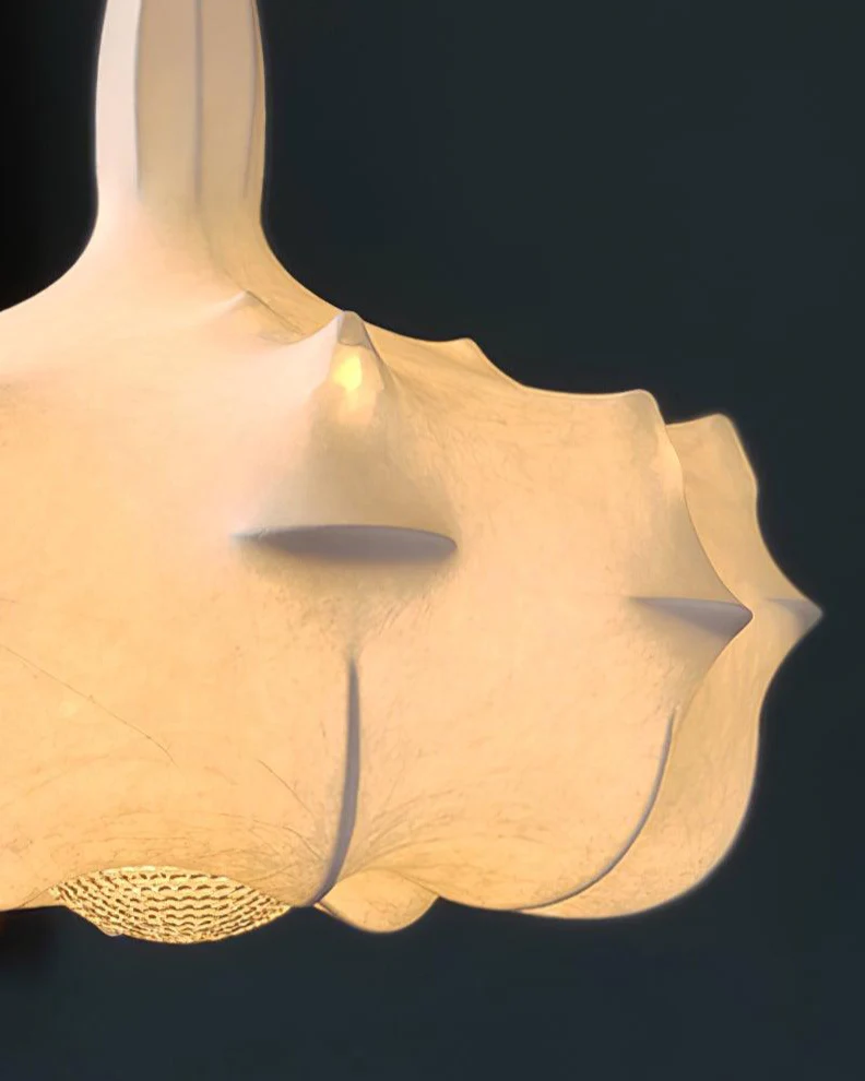 WOMO Large Silk Chandelier-WM2955 - Image 27