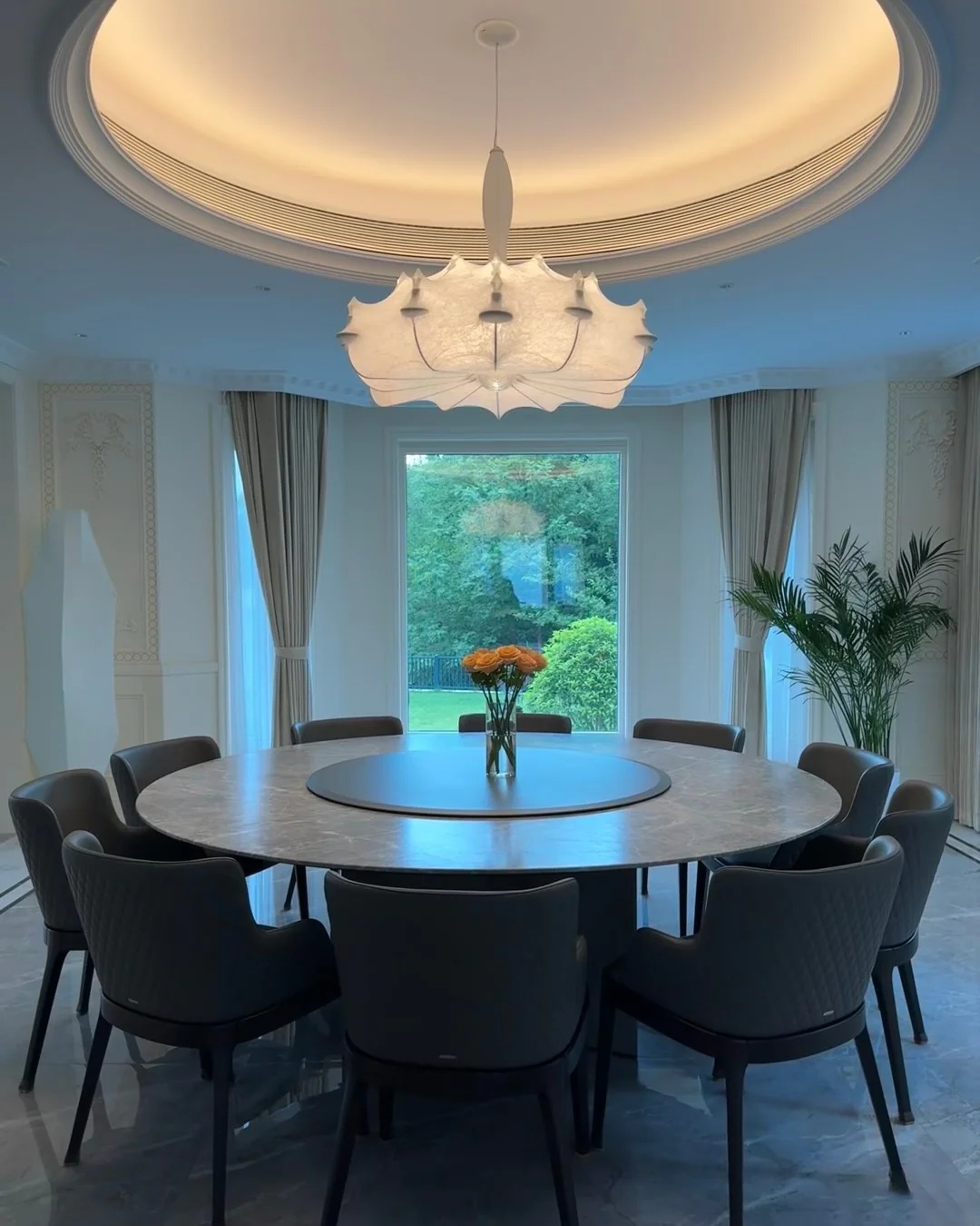 WOMO Large Silk Chandelier-WM2955 - Image 9