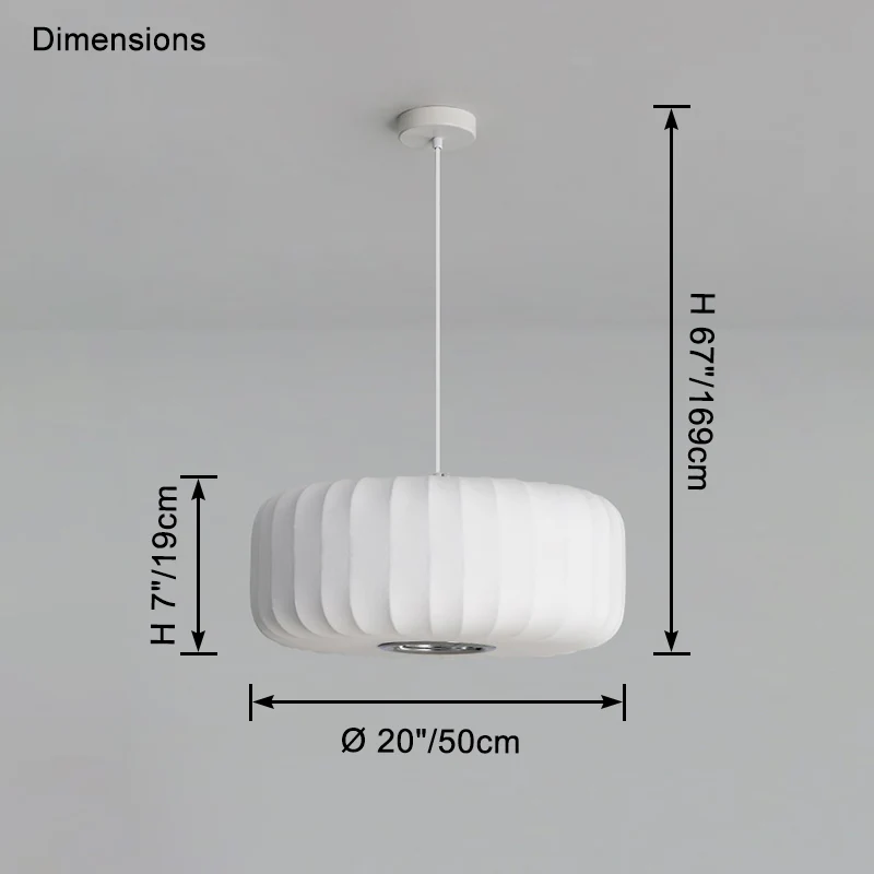 WOMO Tire Silk Pendant Light-WM2962 - Image 11