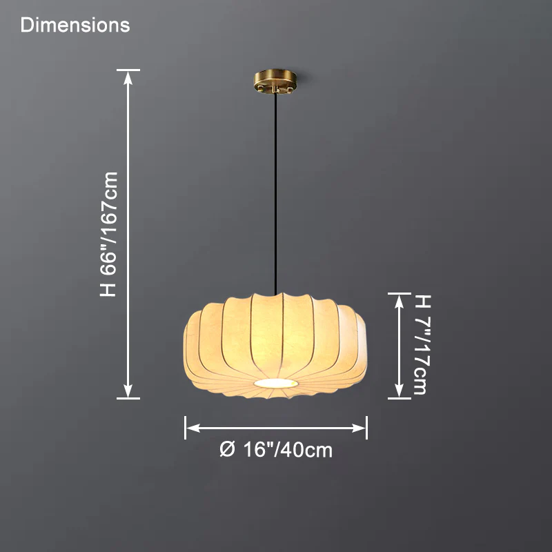 WOMO Tire Silk Pendant Light-WM2962 - Image 9
