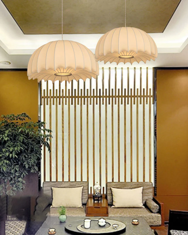 WOMO Jellyfish Silk Pendant Light-WM2974 - Image 12