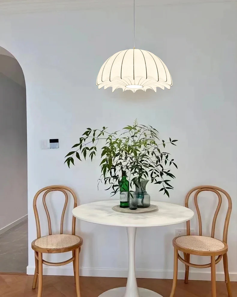 WOMO Jellyfish Silk Pendant Light-WM2974 - Image 3