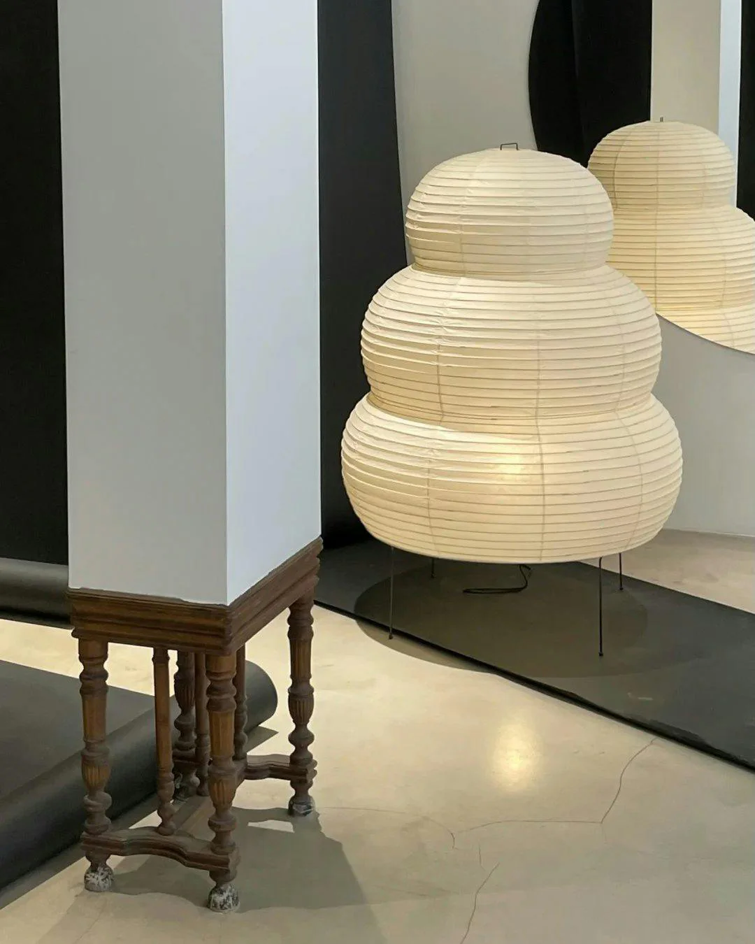 WOMO Lantern Fabric Floor Lamp-WM7091 - Image 14