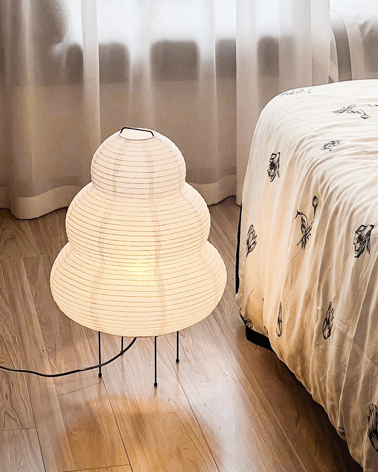 WOMO Lantern Fabric Floor Lamp-WM7091 - Image 16