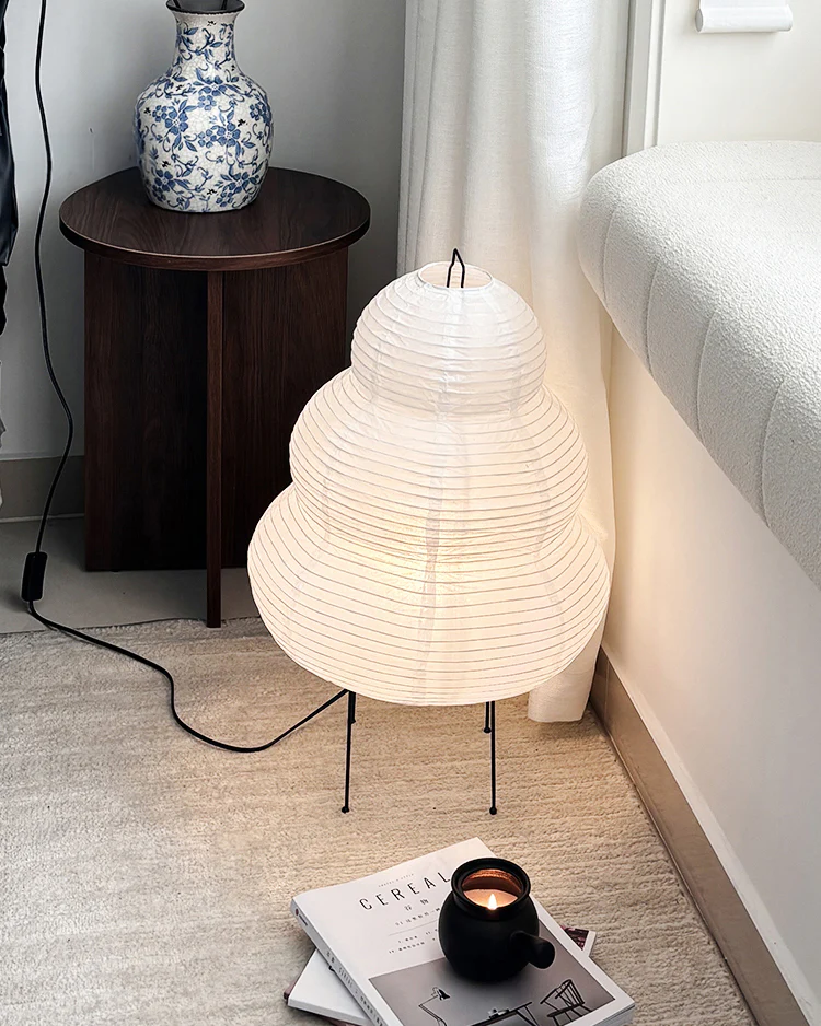 WOMO Lantern Fabric Floor Lamp-WM7091 - Image 19