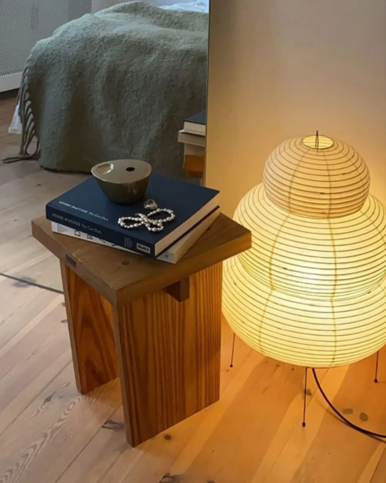WOMO Lantern Fabric Floor Lamp-WM7091 - Image 5