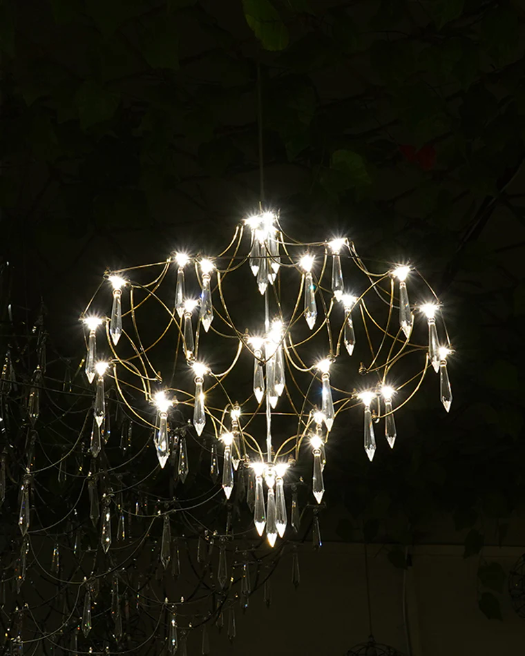 WOMO Large Sculptural Crystal Chandelier-WM2201 - Image 101