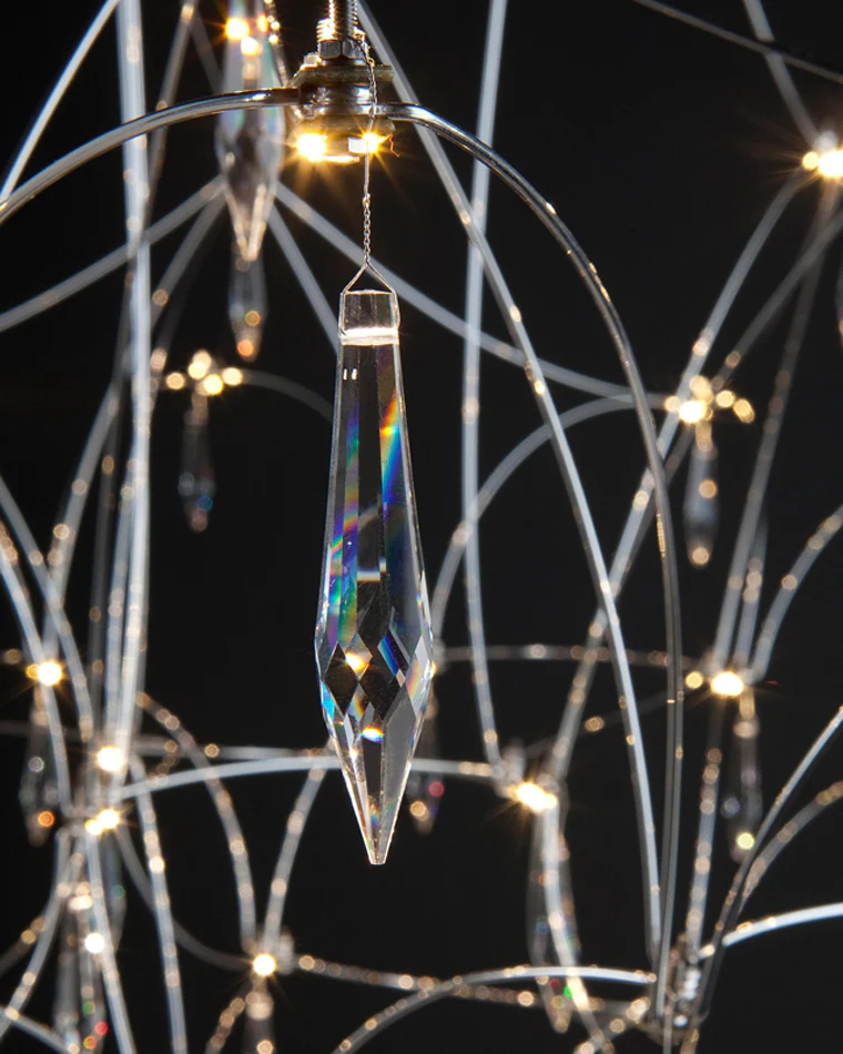 WOMO Large Sculptural Crystal Chandelier-WM2201 - Image 103