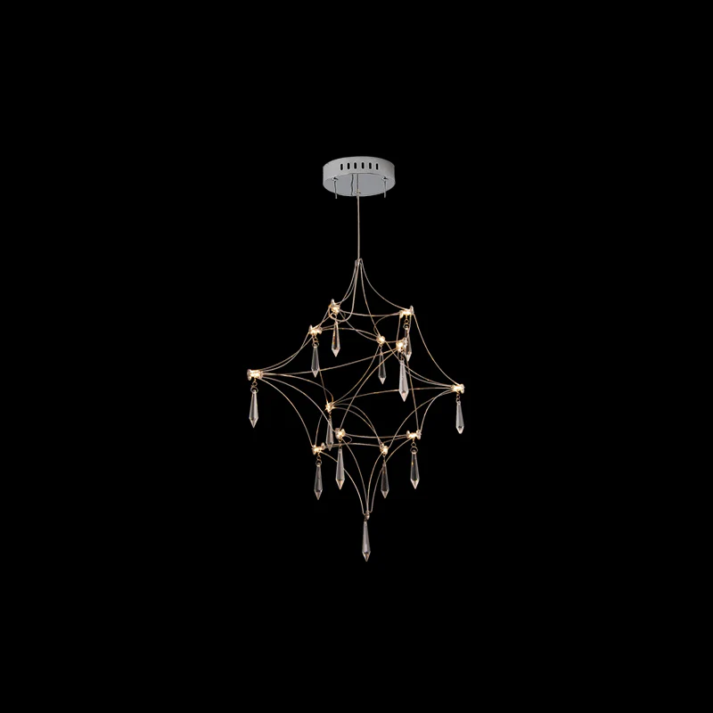 WOMO Large Sculptural Crystal Chandelier-WM2201 - Image 108