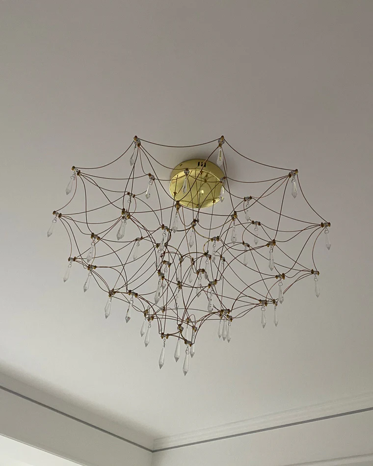 WOMO Large Sculptural Crystal Chandelier-WM2201 - Image 17