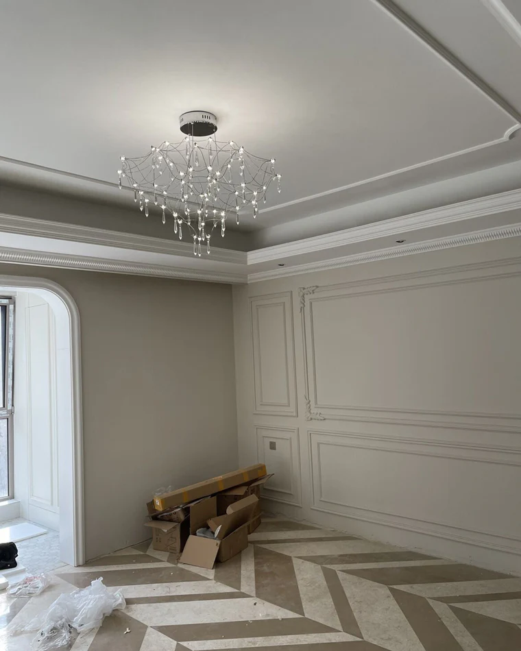 WOMO Large Sculptural Crystal Chandelier-WM2201 - Image 18