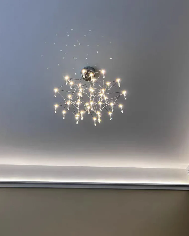 WOMO Large Sculptural Crystal Chandelier-WM2201 - Image 21