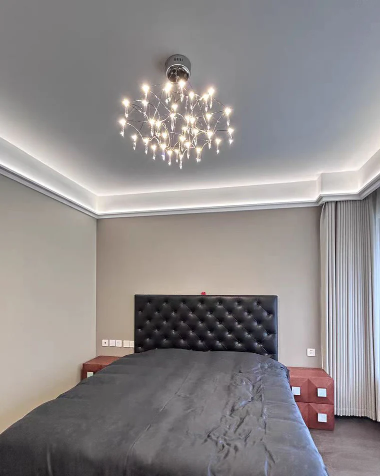 WOMO Large Sculptural Crystal Chandelier-WM2201 - Image 22
