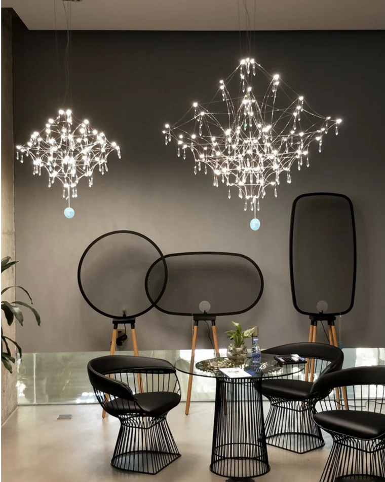 WOMO Large Sculptural Crystal Chandelier-WM2201 - Image 33