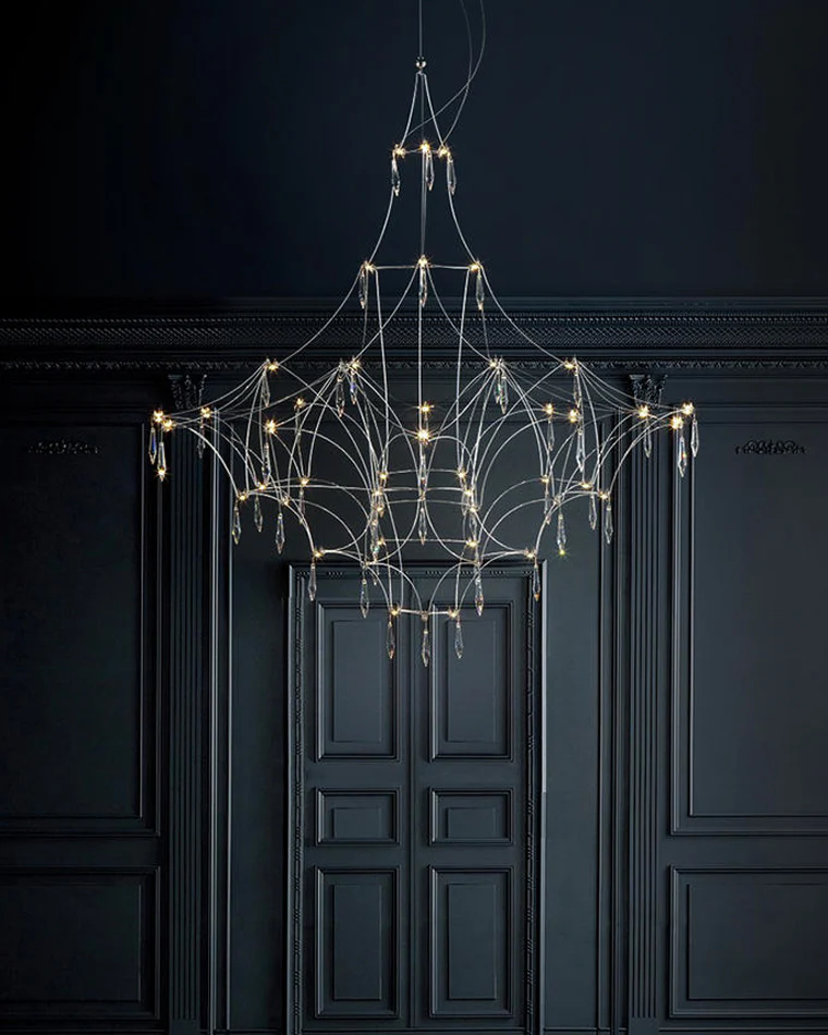 WOMO Large Sculptural Crystal Chandelier-WM2201 - Image 35