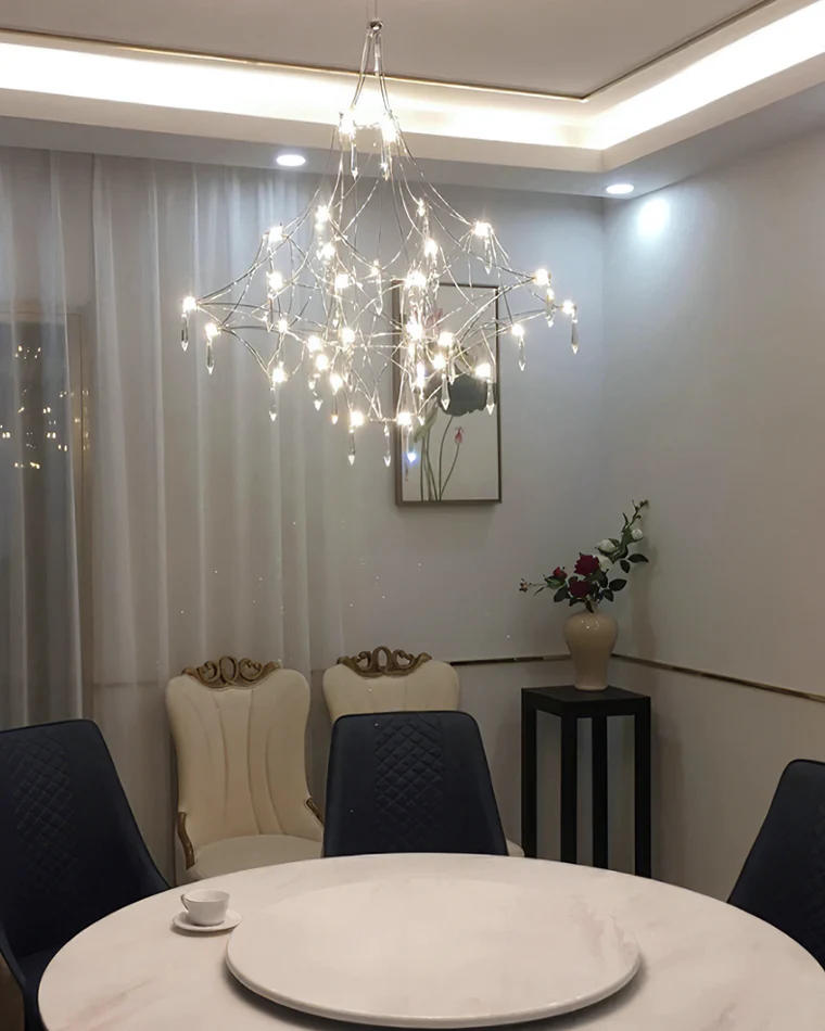 WOMO Large Sculptural Crystal Chandelier-WM2201 - Image 63