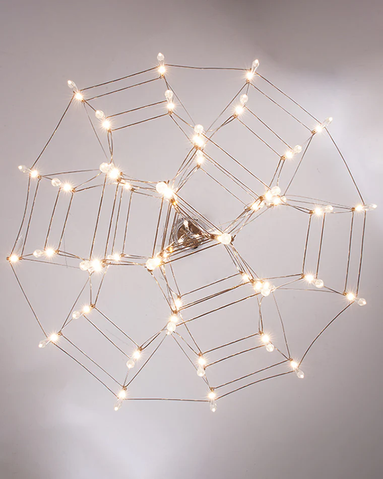 WOMO Large Sculptural Crystal Chandelier-WM2201 - Image 68